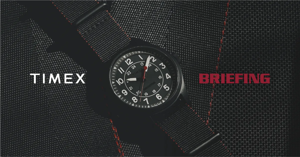 タグ付新品未使用ブリーフィング TIMEX Collaboration 2026.03.31 | BRIEFING（ブリーフィング