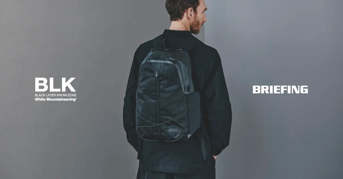 White Mountaineering×Briefing コラボ　ボディバッグ BLK White Mountaineering × BRIEFING – White Mountaineering
